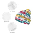 thumbnail image 3 of Hirioo Colorful Car for Men's Knit Cuffed Beanie for Outdoor Activities Unisex, 3 of 6