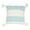 Teal, variant on Elsie & Zoey Necalli 18X18" Reversible Striped Cotton Throw Pillow for Women