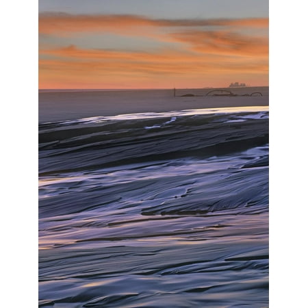 Combers Beach at Sunset, Pacific Rim National Park, British Columbia Print Wall Art By Tim