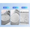 thumbnail image 6 of PayLessHere Twin Tub Washing Machine,Wash (10lbs) and Spin Combo(7lbs)(White & Grey), 6 of 7