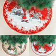 thumbnail image 3 of 2025 Latest Model 33 Inch Christmas Tree Skirt Decorations Santa Elk Christmas, 3 of 5