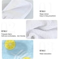 thumbnail image 5 of SKYSONIC Hanging Kitchen Towel 12 x 17 Inch Green Lemon Towel Set 2 Pieces of Dry Towels, 5 of 7
