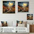 thumbnail image 4 of Designart "Vintage Road Trips The Pickup Truck Chronicles I" Transportation Floater Framed Wall Art Print, 4 of 7