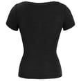 thumbnail image 5 of Womens Summer Short Sleeve Tops 1986 Print Button Down Fashion Y2K Tees Casual Henley Neck Basic Oversized T Shirts Spring 2026, 5 of 5