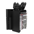 thumbnail image 2 of Multi-funcional kit del soporte de almacenamiento para los controladores de PS4 Los discos de j CACAGOO Poseedor, 2 of 7