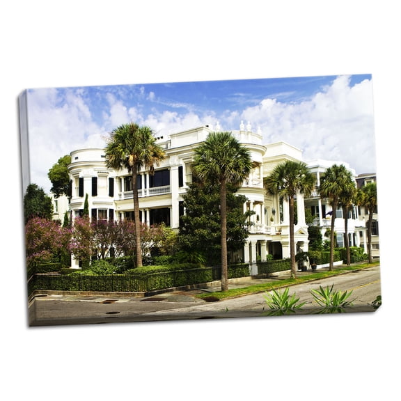 Gango Home Decor Charleston Style 4 by Alan Hausenflock (Ready to Hang); One 36x24in Hand-Stretched Canvas