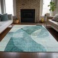thumbnail image 5 of Dalyn Rugs Machine Washable Indoor/Outdoor Chantille ACN2057 Teal 10' x 14' Rug, 5 of 9