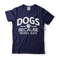 thumbnail image 4 of Dogs Because People Suck Shirt Dog Owner Shirt Dog Mom Shirt Dog Dad Shirt Pet Lover Gifts (4X-Large Grey), 4 of 6