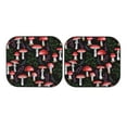 thumbnail image 7 of Disketp 2 Piece Red Mushrooms Pattern Windshield Sunshades,Folding Windshield Sun Shade For Car Suv Trucks Sedan,Blocks Uv Rays Sun Visor Protector-Large, 7 of 7