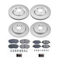 thumbnail image 2 of PowerStop Front and Rear Geomet Coated Brake Rotor and Pad Kit Fits: FORD LINCOLN Select Models CRK8847, 2 of 5
