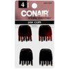 Conair 4-pk Chunky Jaw Clips