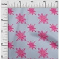 thumbnail image 1 of oneOone Cotton Cambric Fabric Floral Block Printed Fabric 1 Yard 56 Inch Wide, 1 of 4
