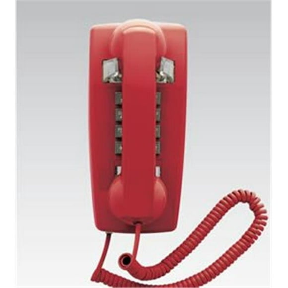 Scitec Inc. Téléphone avec Cordon SCI-25403 Scitec 2554E Rouge