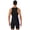 Black&Blue, variant on iEFiEL Mens Sleeveless Gymnastics Sports Jumpsuit Moisture-wicking Workout Bodysuit