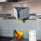 thumbnail image 5 of Soporte para Palillos Macarena montado en pared Almacenamiento compartimentado Calibre ancho gris, 5 of 8