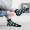 thumbnail image 5 of Bingfone Funny Chicken Design Patterned Men's Women's Casual Cotton Socks, 5 of 5