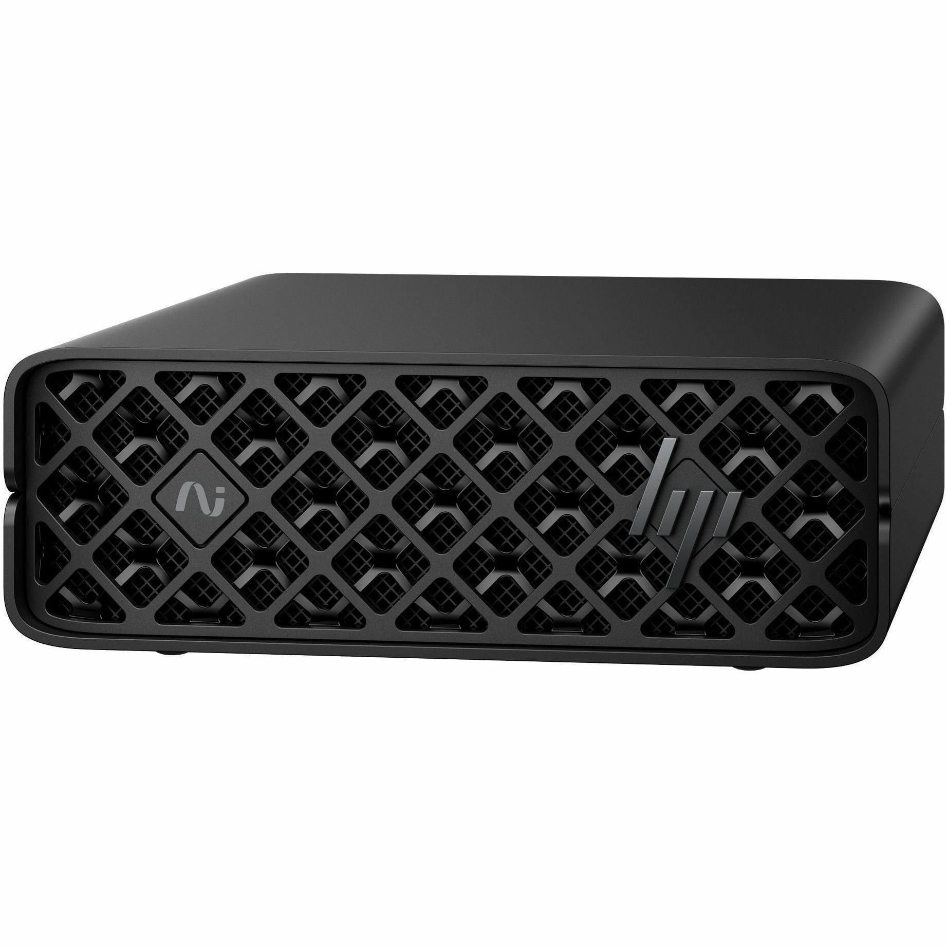HP ZGX G1n Workstation - ARM Cortex X925 - 128 GB - 1 TB SSD - Mini PC - Black - NVIDIA GB10 Grace Blackwell Superchip Chip - DGX OS - NVIDIA Graphics - English Keyboard - 10 Gigabit Ethernet, 200 ...