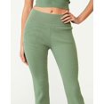 thumbnail image 2 of COTTON ON Women's Comfort Knit Pant Green Size Small, 2 of 3