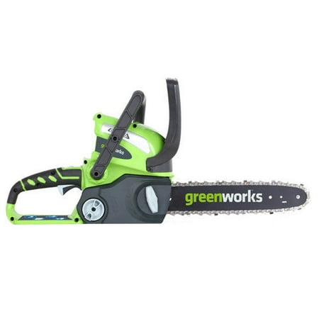 Greenworks 12-Inch 40V Cordless Chainsaw, Battery Not Included (Best Chainsaw Under 250)