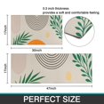 thumbnail image 7 of Orange Boho Geometric and Plant Pattern Kitchen Rugs Sets Of 2,Anti Fatigue Kitchen Mat Rugs Non Slip Washable,Decorative Kitchen Floor Mats for Kitchen,Sink,Laundry,17"x30"+17"x47", 7 of 7