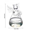 thumbnail image 1 of Promotion!Angel Hanging Glass Plant Flower Vase Hydroponic Pot Office 4 Pack, 1 of 6