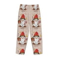 thumbnail image 5 of Balery Christmas Gnome star print Women's Pajama Pants,Ultra Lightweight Pjs,Lounge Pant-Small, 5 of 9