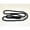 Black, variant on Soft Lines 2 Handled Sidewalk Safety Dog Snap Leash 0.37 In. Diameter By 6 Ft. - Black