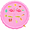Pink, variant on Elif 68" Splash Pad for Kids & Dogs, Non-Slip Sprinkler Mat (Dark Blue)