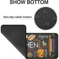 thumbnail image 2 of Colorful Kitchen Mats for Floor Set of 2,Anti Fatigue Mats for Kitchen Floor,Comfort Standing Cooking Kitchen Rugs and Mat,Non-Slip Cushioned Anti Fatigue Rug, 17 X 47 + 17 X 30inch, 2 of 6