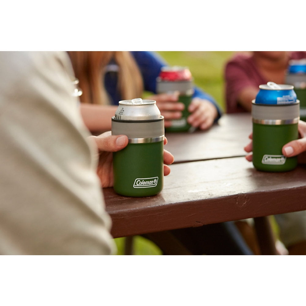 その他 Coleman - Coleman Stainless Steel Beverage Cooler Coleman Lounger Insulated Stainless Steel 10 oz Can Cooler
