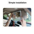 thumbnail image 3 of Labymos Car Vanity Mirror With LED Light Co-Pilot Sun Visor Makeup Light Mirror Tri-Color Light, 3 of 8