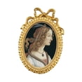 thumbnail image 1 of Lipstore Picture Frame Vintage Design Ornate,Sturdy,Tabletop Display or Wall Hanging Oval Gold, 1 of 8