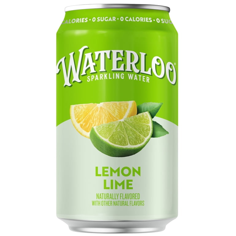 Waterloo Lemon-Lime Sparkling Water, 12 fl oz, 12 Pack photo 7