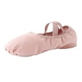 thumbnail image 2 of Stelle Ballet Shoes Soft Canvas Dance Split Sole Dance Slippers Flats for Girls Adult Women,Ballet Pink, 2 of 6