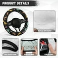 thumbnail image 6 of Yuyamidu Cartoon Dinosaur Steering Wheel Cover for Sedan Car Accessories Fluffy Steering Wheel Protector Winter Warm Automobile Steering Wheel Case, 6 of 7