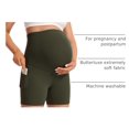 thumbnail image 4 of Shorts de Maternidad CRZ YOGA Butterluxe Cintura Alta 13 cm L, 4 of 6