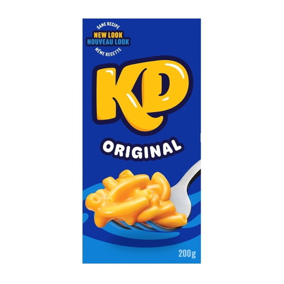 KD Kraft Dinner Original Macaroni and Cheese Dinner, 200g/7.05 oz