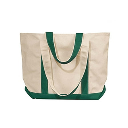 Classic Cotton Boat Tote - Liberty Bags Windward Large Cotton Canvas Classic Boat Tote