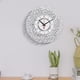 thumbnail image 1 of Reloj de Pared Musulmán, Reloj de Pared Acrílico con Caligrafía Islámica Creativa para Sala de Estar, Dormitorio, Hogar, Decoración Eid Ramadán No Inc Indio de plata Macarena Reloj de pared, 1 of 7