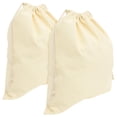 thumbnail image 1 of OHOIOLLA 2Ud Bolsa De Almacenamiento Portátil De Lona Beige Para Ropa Con Simple Y Funcional, 1 of 5