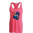 thumbnail image 1 of Normal is Boring - Women's Racerback Tank Top, up to Women Size 2XL - American Flag 4th of July, 1 of 2