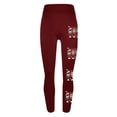 thumbnail image 4 of Iyufng Christmas Leggings for Women Plus,Fashion Casual Christmas Printed Yoga Leggings Graphic Tight Leggings High Waist, 4 of 5