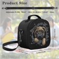 thumbnail image 5 of Jeiento Wolf Boys School Backpack and Lunch Box Set, Butterfly Elementary Backpack Bookbag Kids Lunchbag Pencil Case Galaxy Sky Rucksack Purse, 3 PCS, 5 of 7