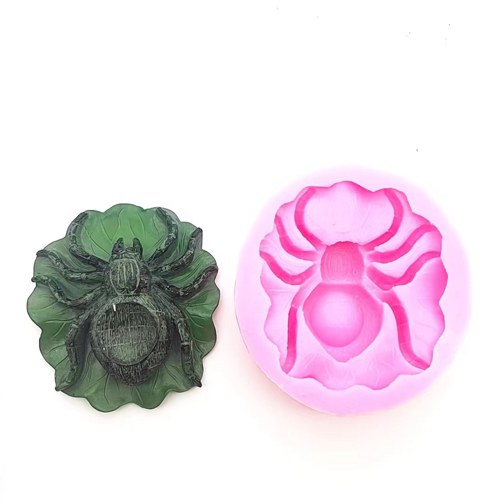Spider Shape Silicone Mold Food-grade Safe Fondant Cake Chocolate Candy Resin Mould Handmade Craft Jewelry Clay Mold