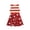 Deep Red, variant on 4th of July Girls Dresses Size 10-12 Crew Neck Sleeveless American Flag A-Line Dress Independence Day Tank Dress
