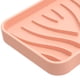 thumbnail image 2 of Jabonera de silicona, soporte de esponja para fregadero portátil drenable para baño (rosa), 2 of 3