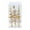 E, variant on Christmas Ball Drop Finial Ornaments Holiday Trees Wreaths & Garland Decor (3 Pieces)