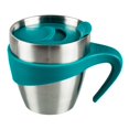 thumbnail image 1 of Taza Isotérmica La Cafetiere Vasconia Plateado con Azul 350 ml, 1 of 3