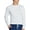 White, variant on Men's Speedo 7748221 Easy Regular Fit Long Sleeve Swim Shirt (White M)