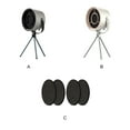 thumbnail image 4 of Extractor de cocina portátil Riwesomey 3 velocidades ABS campana extractora Gris oscuro, 4 of 6